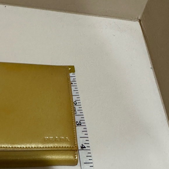 Prada Rubino (Gold) Madras Long Wallet *please read* - Picture 12 of 12